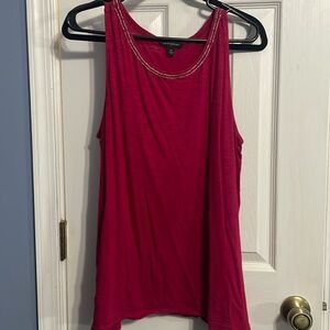 Banana Republic pink top blouse XL